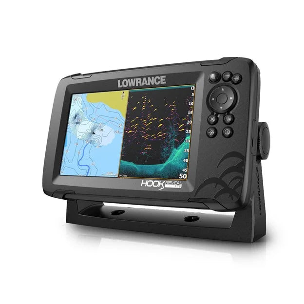 Lowrance Hook Reveal 7" Triple Shot Fishfinder