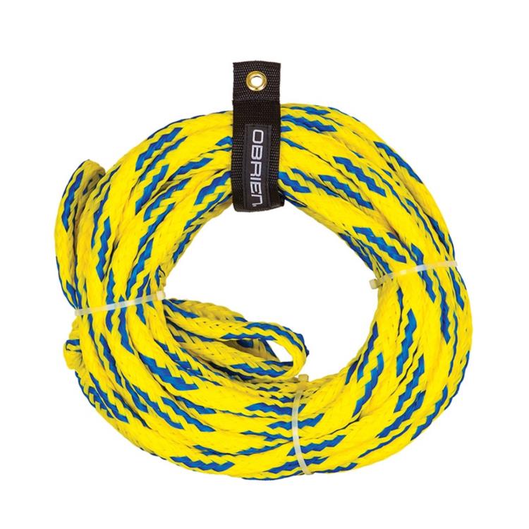 O’Brien 2-Person Tube Rope - Aqua / White