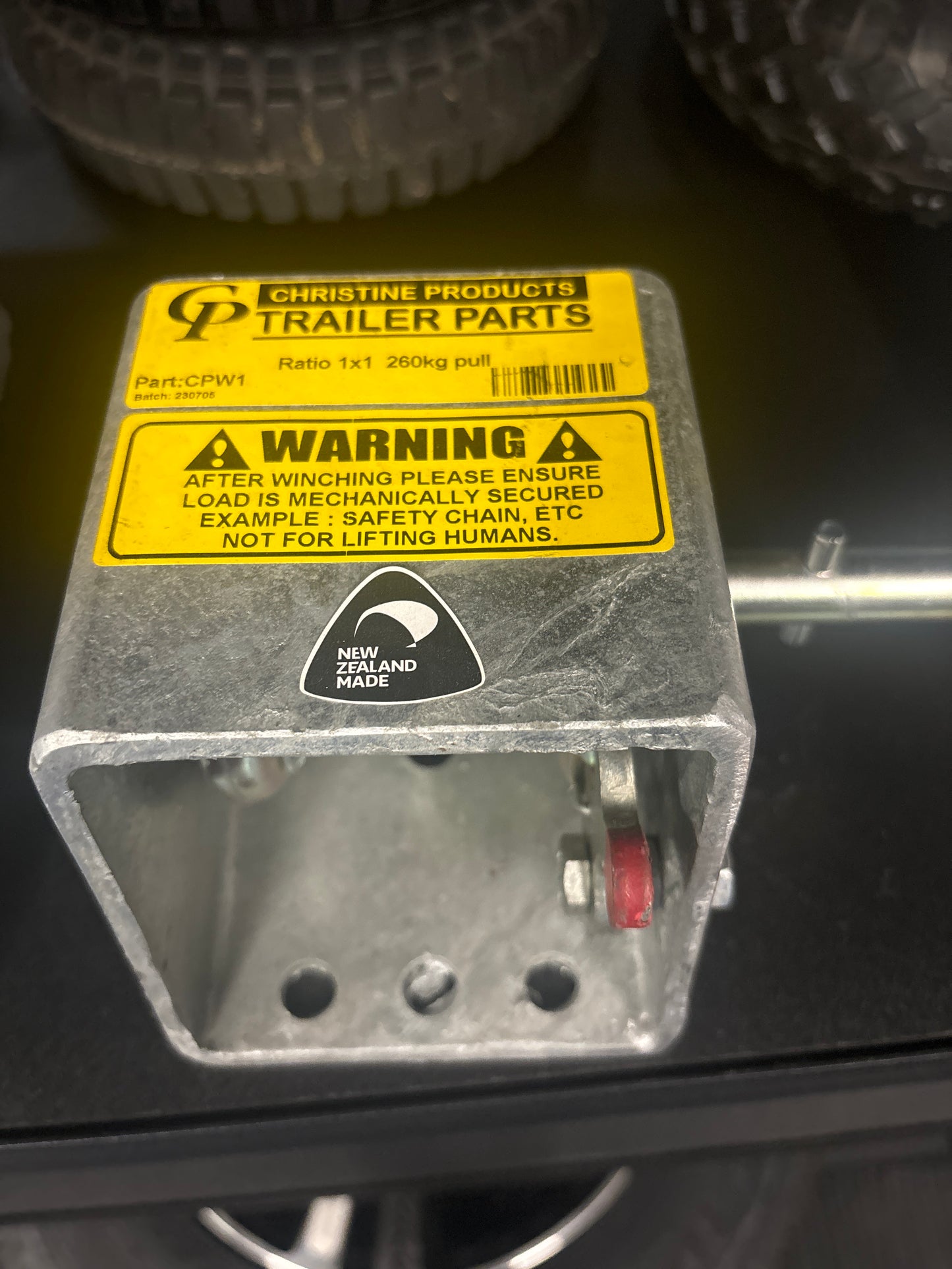 Boat Trailer Winch with Handle