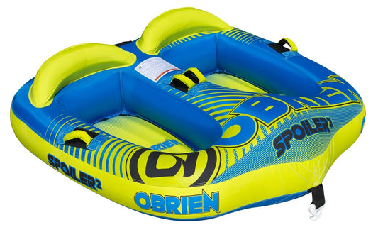 O’Brien Spoiler 2 Towable Tube - Blue/Yellow