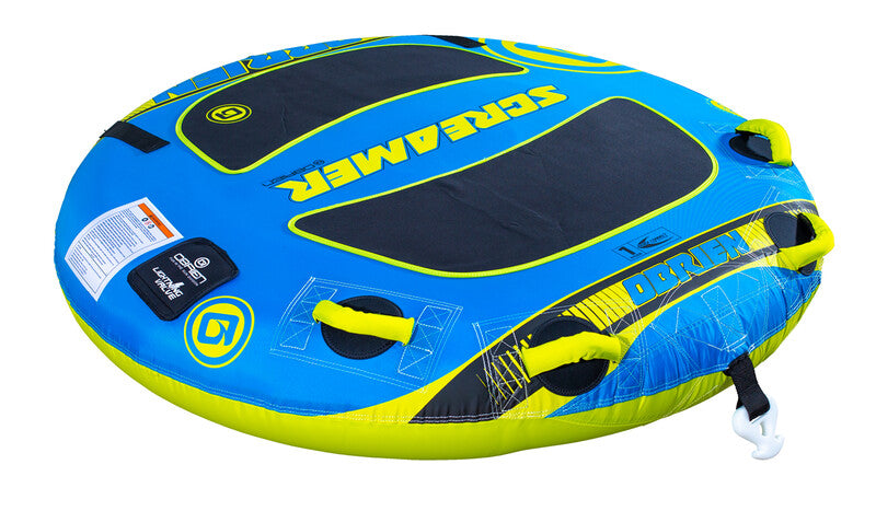O’Brien Screamer Towable Tube - Blue/Yellow