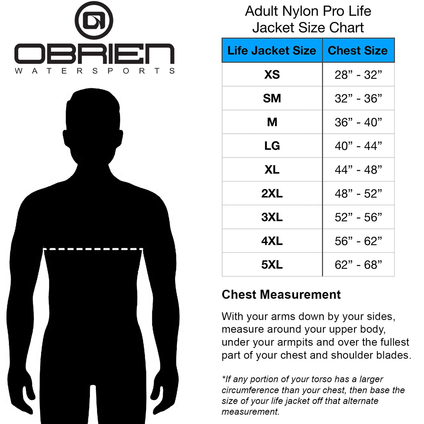 O'Brien Men's 4 Belt Pro Nylon Vest - Blue/Black