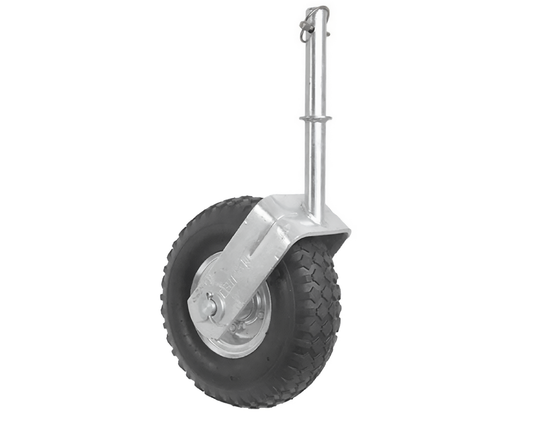 Jockey Wheel Pneumatic Tyre with Arm - 180kg