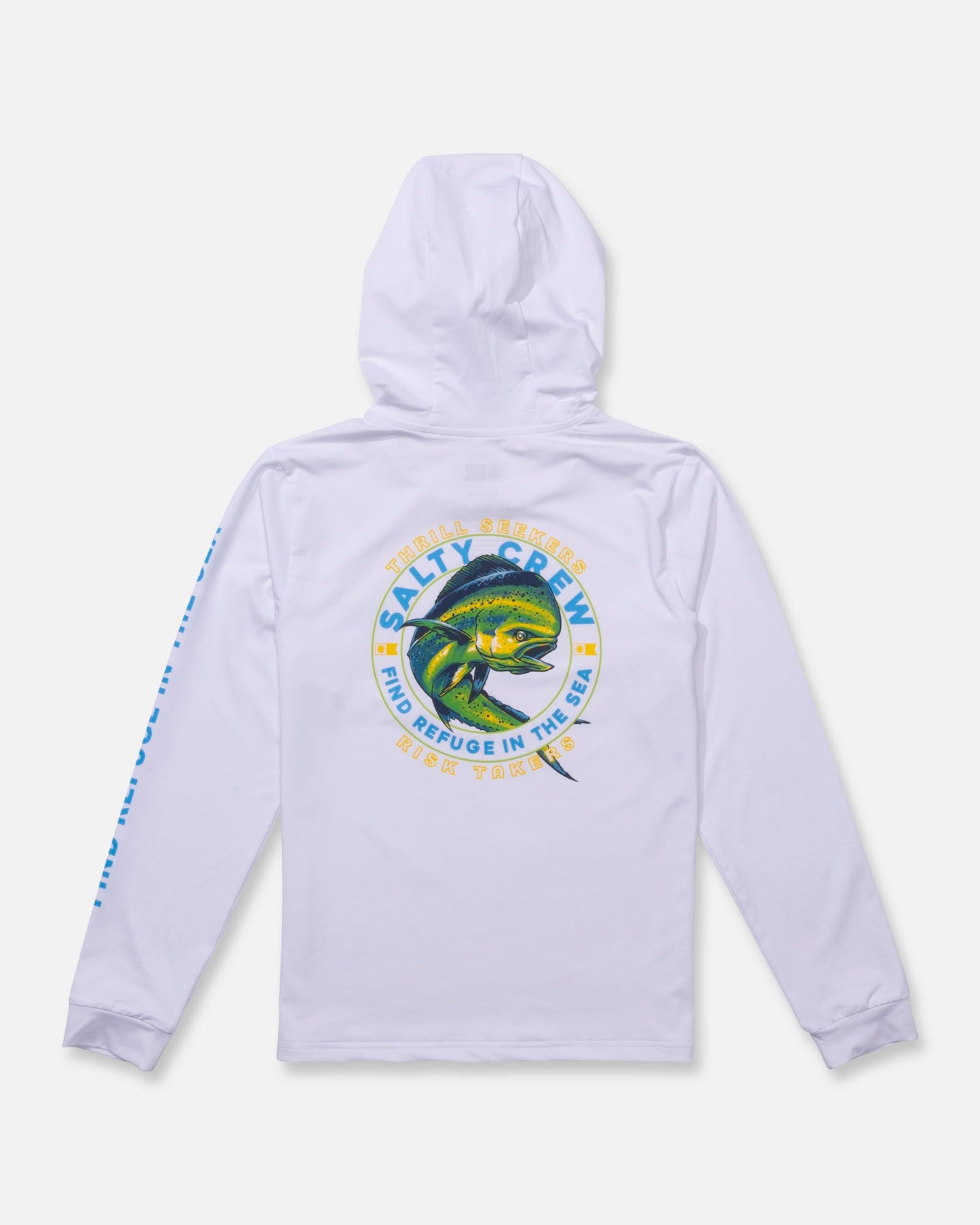 Salty Crew Mahi Club Boys Sunshirt-White