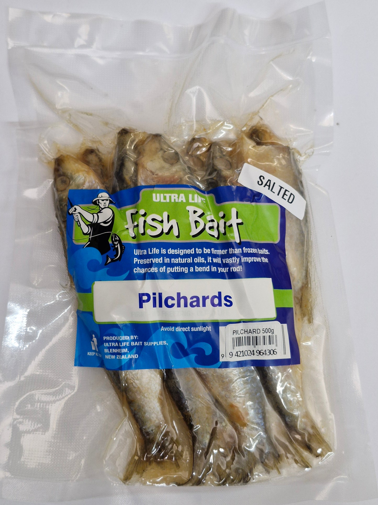Ultralife Salted Pilchards 500g