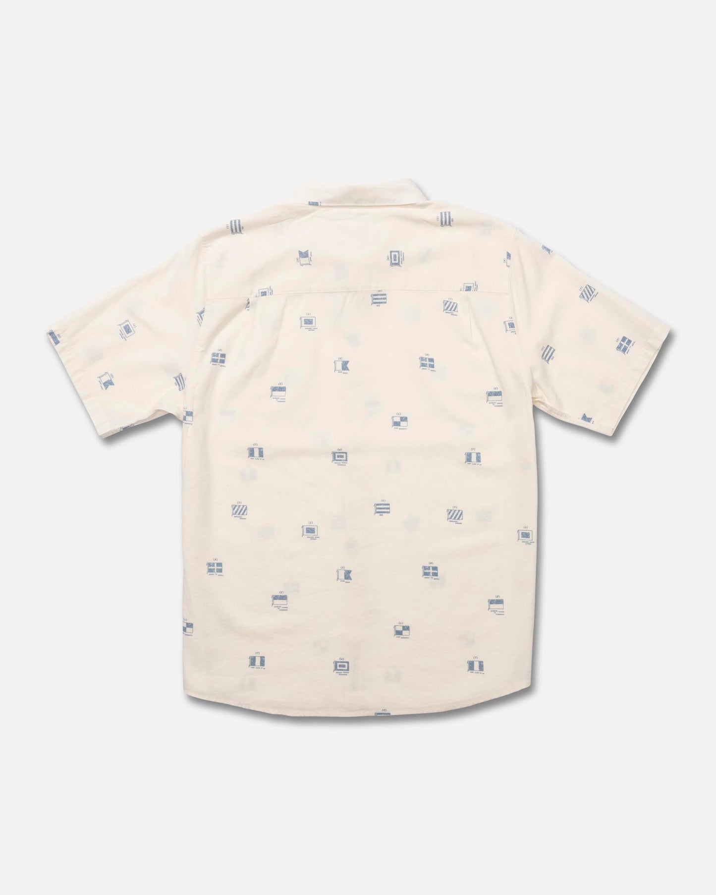 Salty Crew Session Short Sleeve Button Up Shirt - Off White