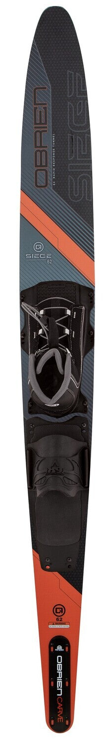 O'Brien Jr Siege 59" Slalom Waterski with Z9 Jr Bindings