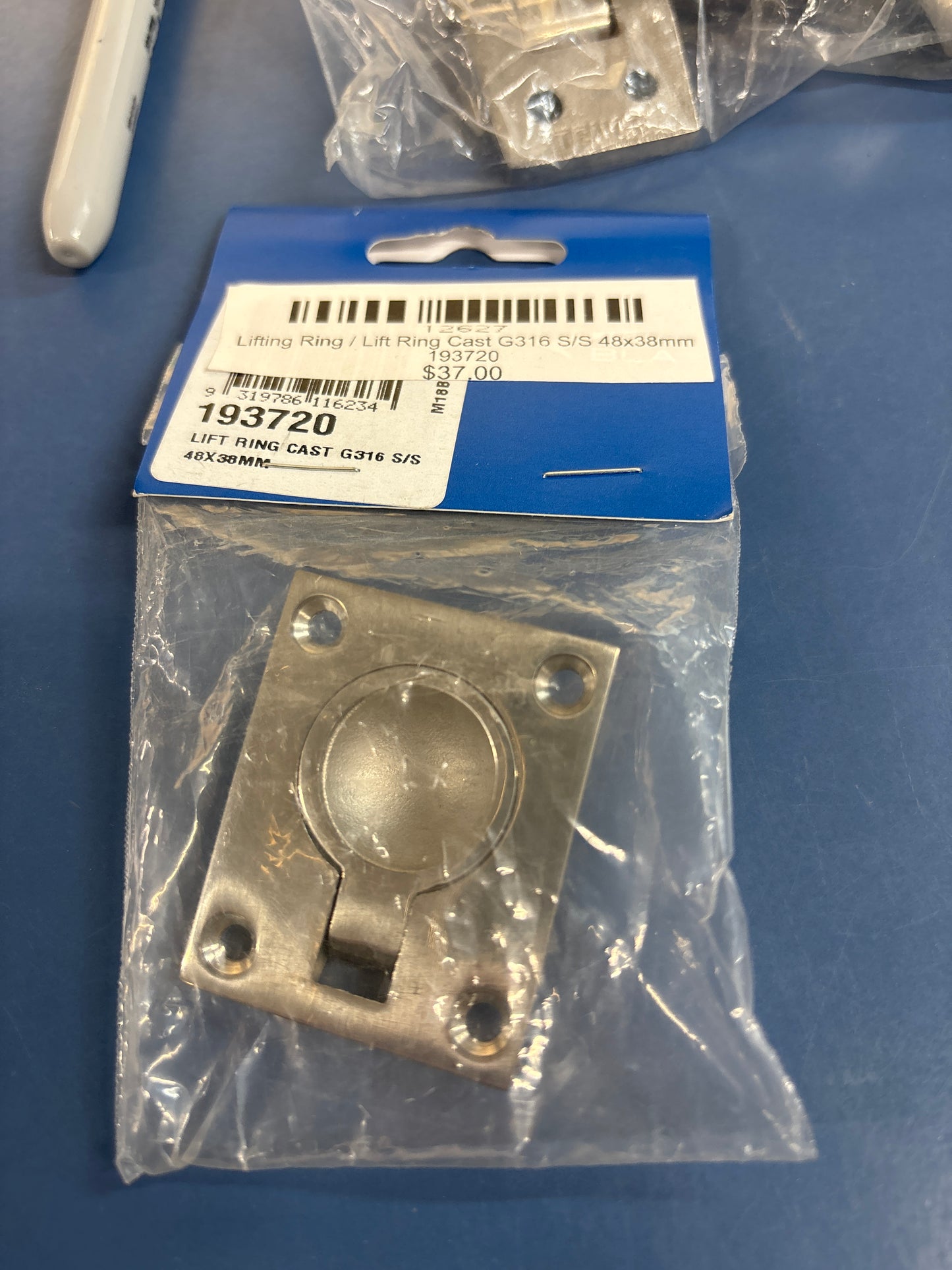 Rectangular Lift Ring – Stainless Steel