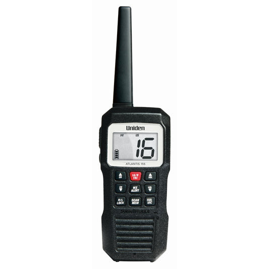 Uniden Atlantis 155NZ 3 Watt VHF Handheld Radio - Floating Waterproof