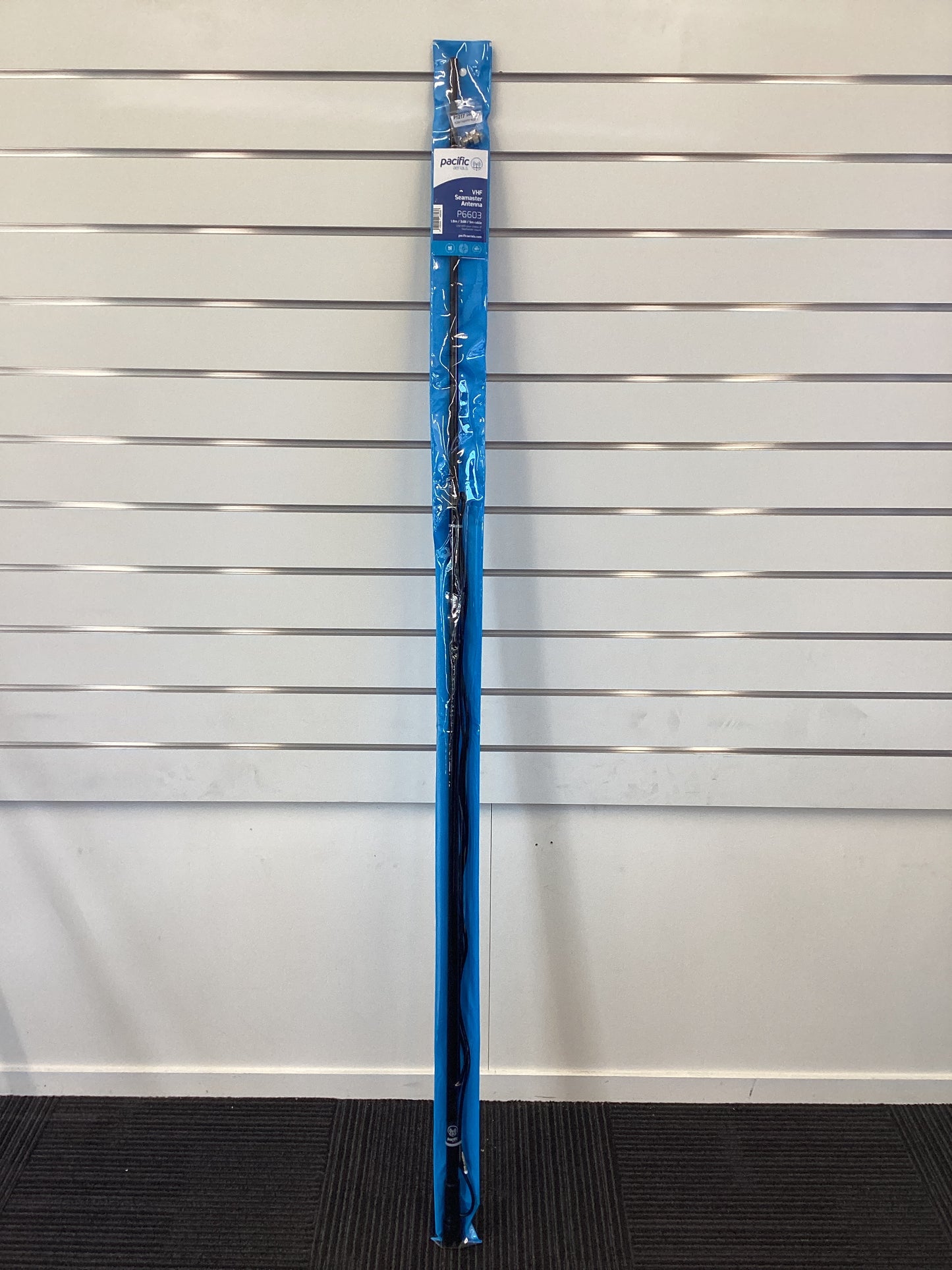 Pacific Aerials SeaMaster Classic VHF Antenna 1.8m Black
