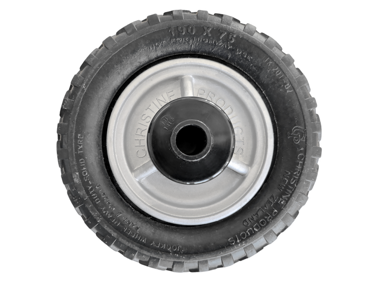 CP Wheel 190 x 75 Solid Tyre Alloy Rim