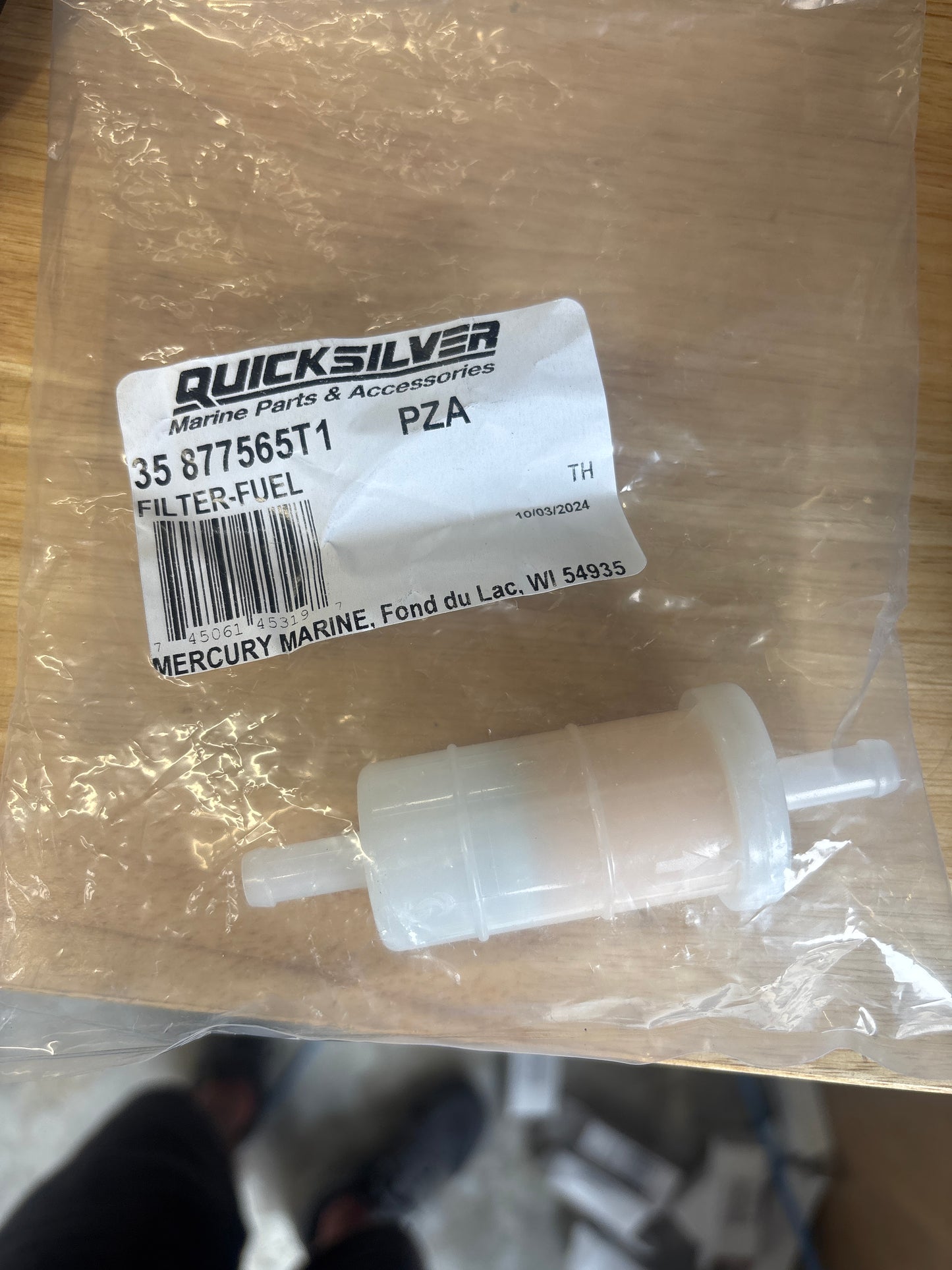Inline Fuel Filter 877565T1