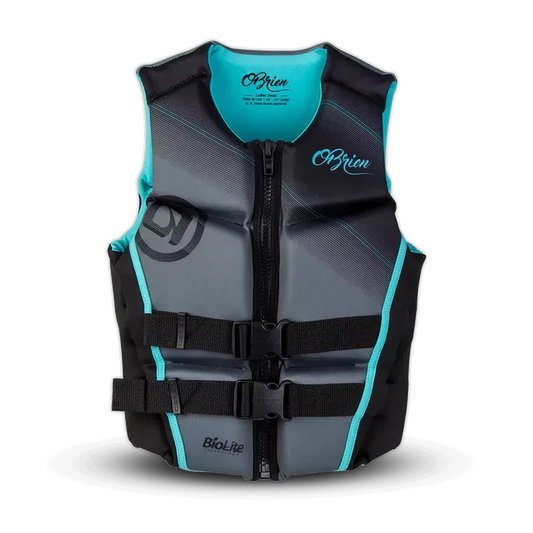 O'Brien Women's V-Back Vest - Aqua