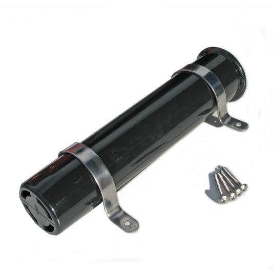 Rod Holder Black with SS brackets 45mm
