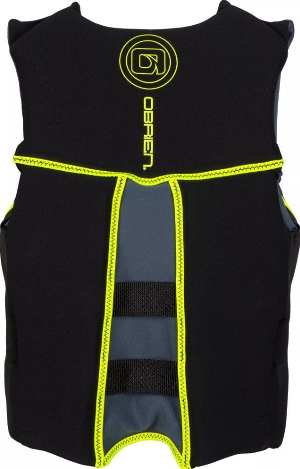 O'Brien Men's V-Back Vest Yellow / Grey