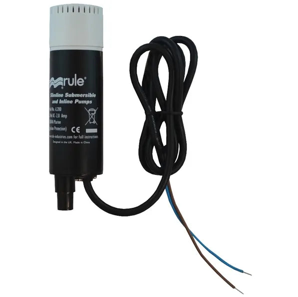 Rule Portable Inline & Submersible Pump