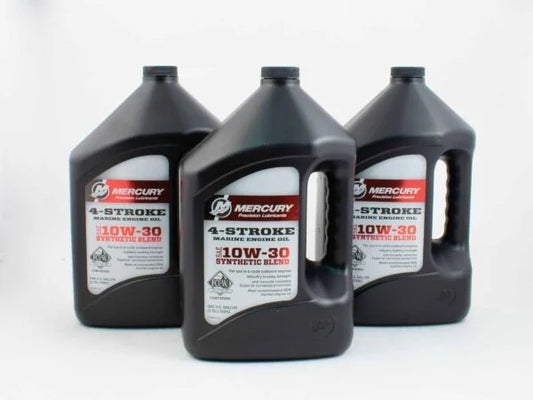 Mercury 10w30 Four Stroke Synthetic Marine Oil 3.78L
