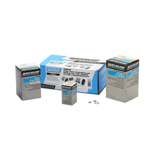 Quicksilver 8M0224553 100 Hour Maintenance Kit for Yamaha 200-350 and XTO 425 Outboards