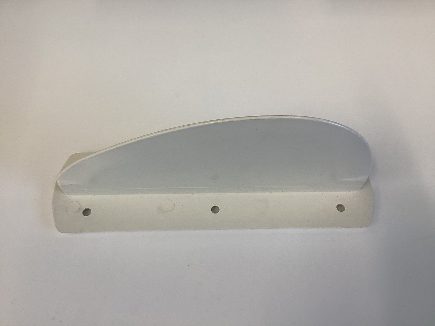 Waterski Fin Parts Combo Fin - Plastic Screw-On White