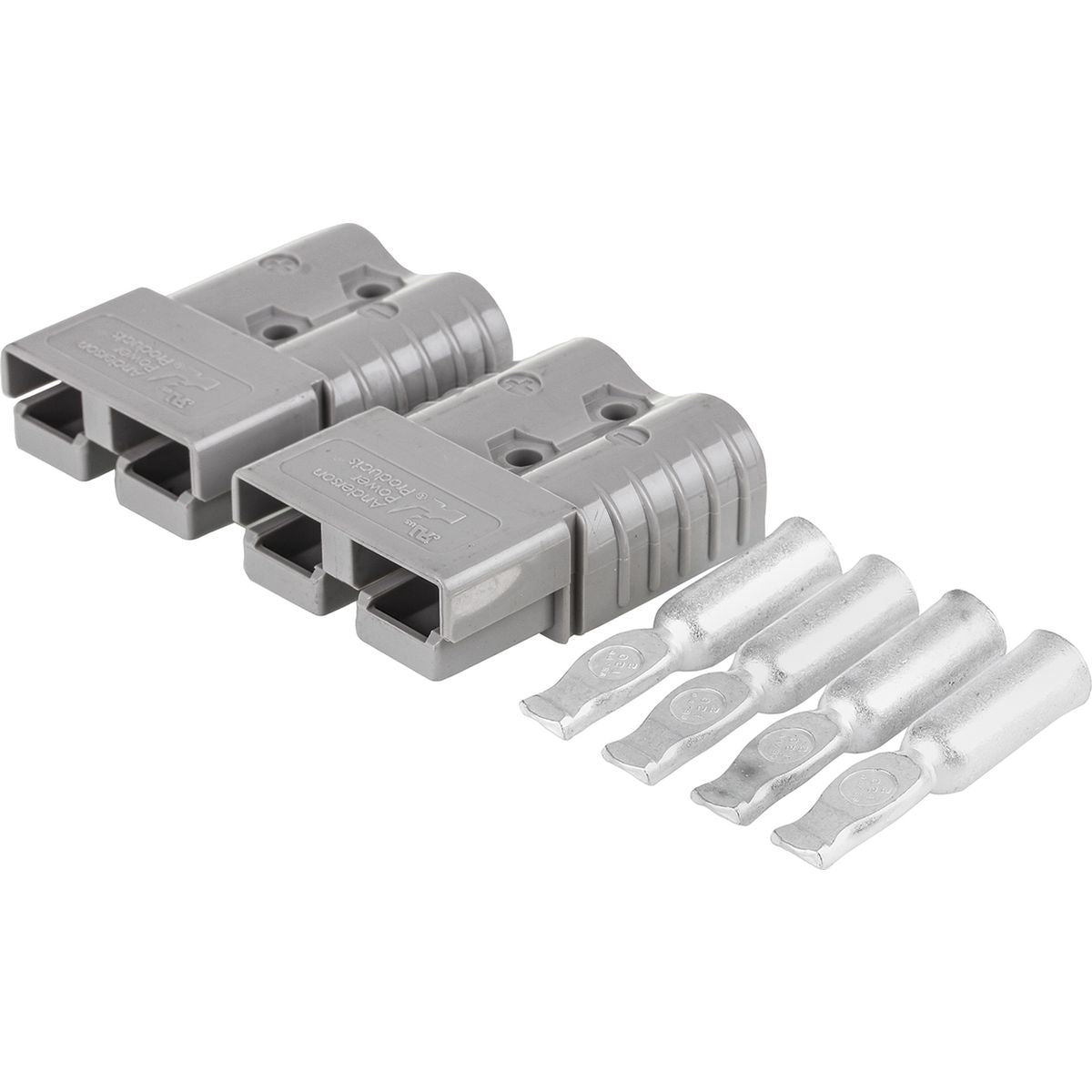 OEX 120A Anderson Connector Grey - 1 Pair with Terminals ACX2767