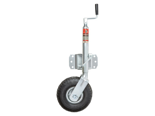 Jockey Wheel 6” 350x4 Pnuematic - 220kg