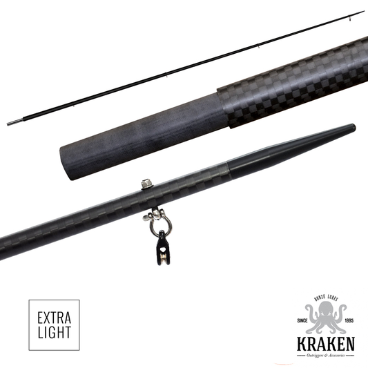 Bronze Kraken Extra Light Carbon Poles 5.75m - 6.25