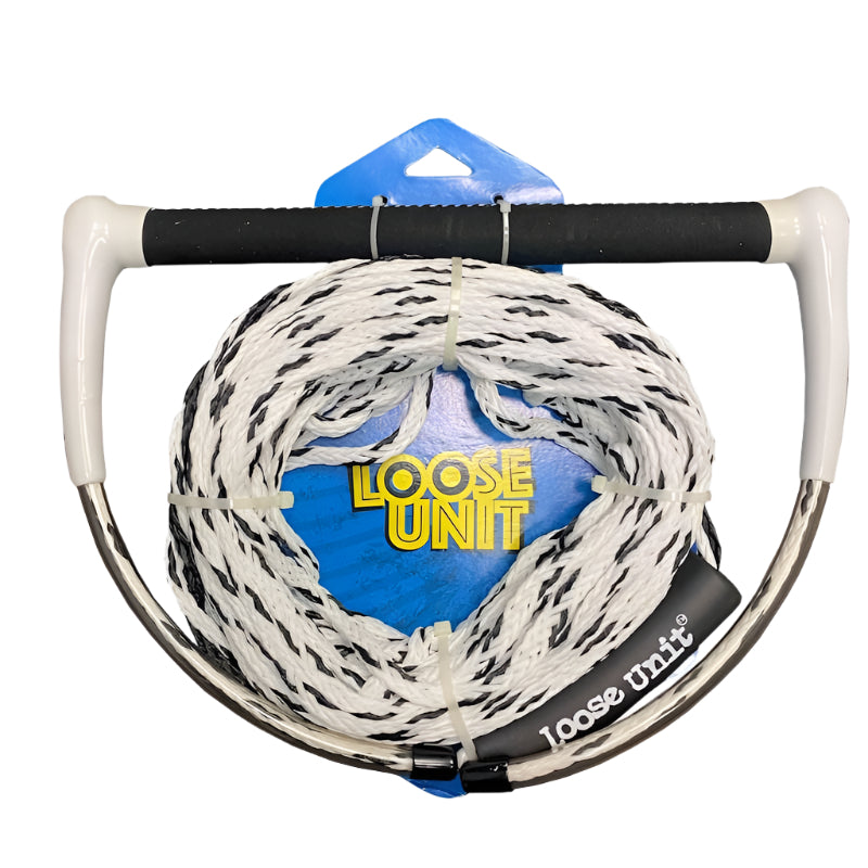 Loose Unit Wakeboard Rope 8 Loop Rope/Textured Handle