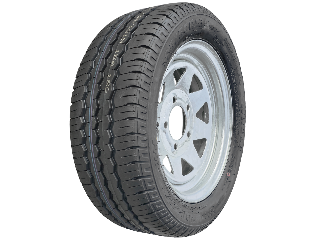 13” Wheel and Tyre assembled - Trojan