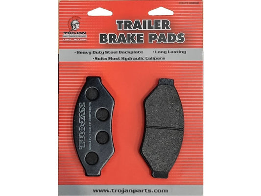 Trojan Brake Pad Set x4 - Stainless Steel - MK3-MK6