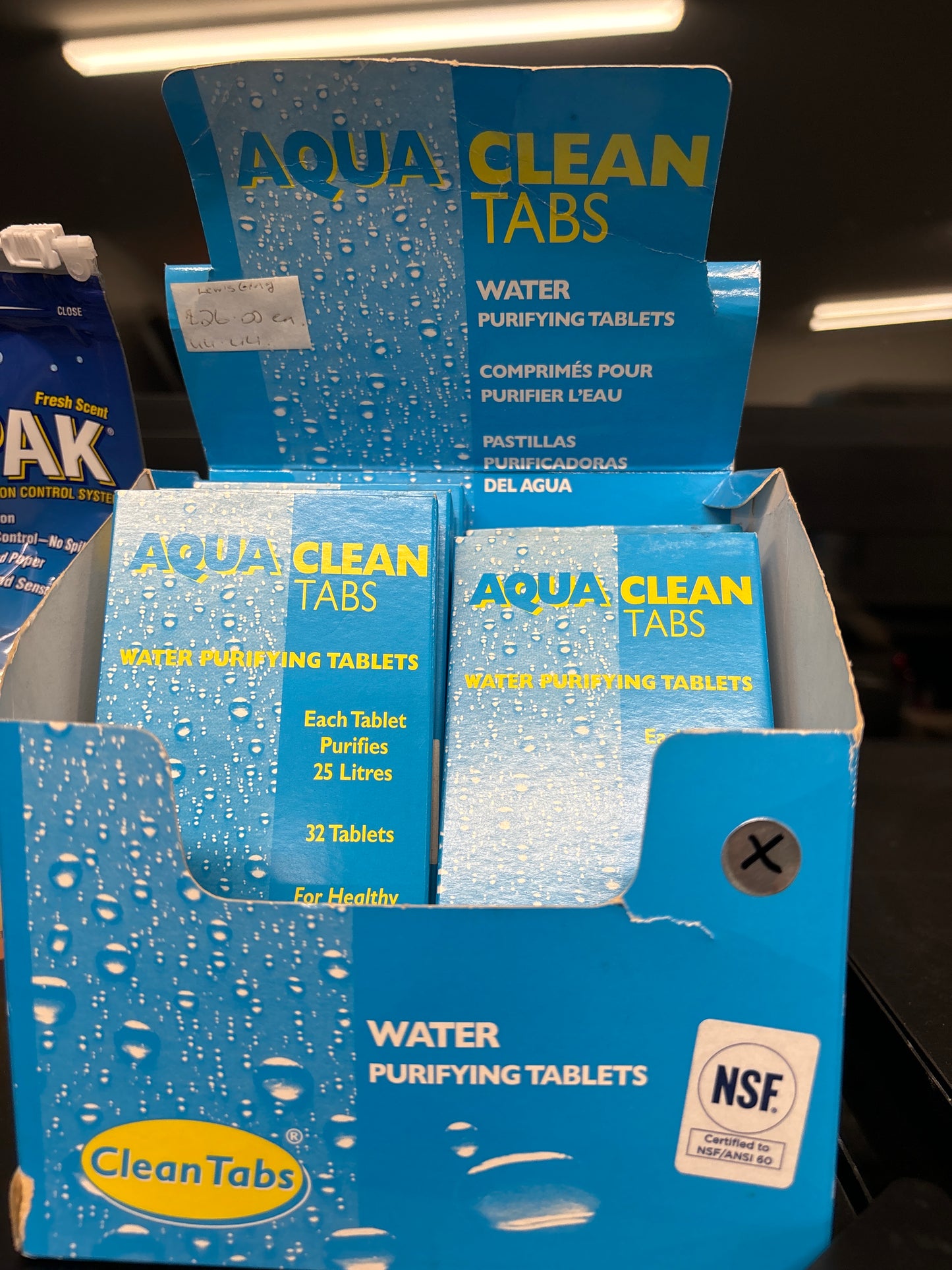 Aqua Clean Water Purifying Tablets