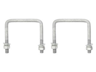 Square U-Bolt - M12 x 100 x 100mm Pair