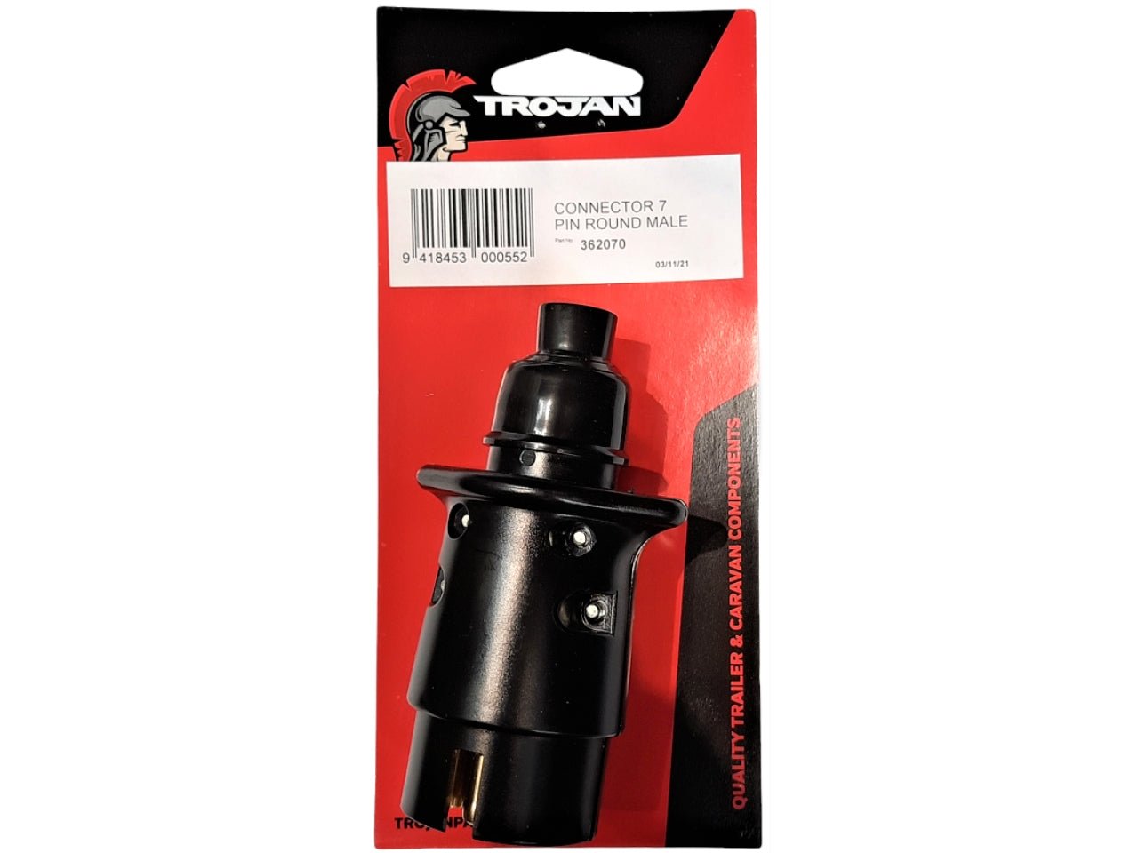 7 Pin Round Male Plug