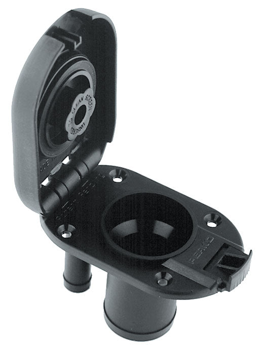 Perko 1319 Vented Fuel/Gas Fill for 1 1/2inch Hose - Straight Neck