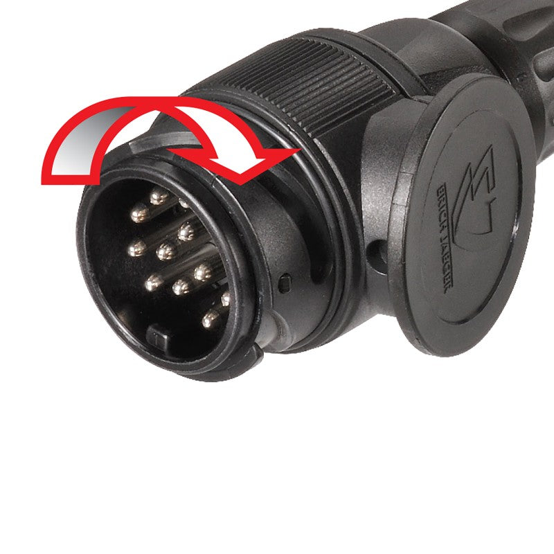 Narva Trailer Socket 13 Pin Euro Round - 7 Pin Flat - 82285BL