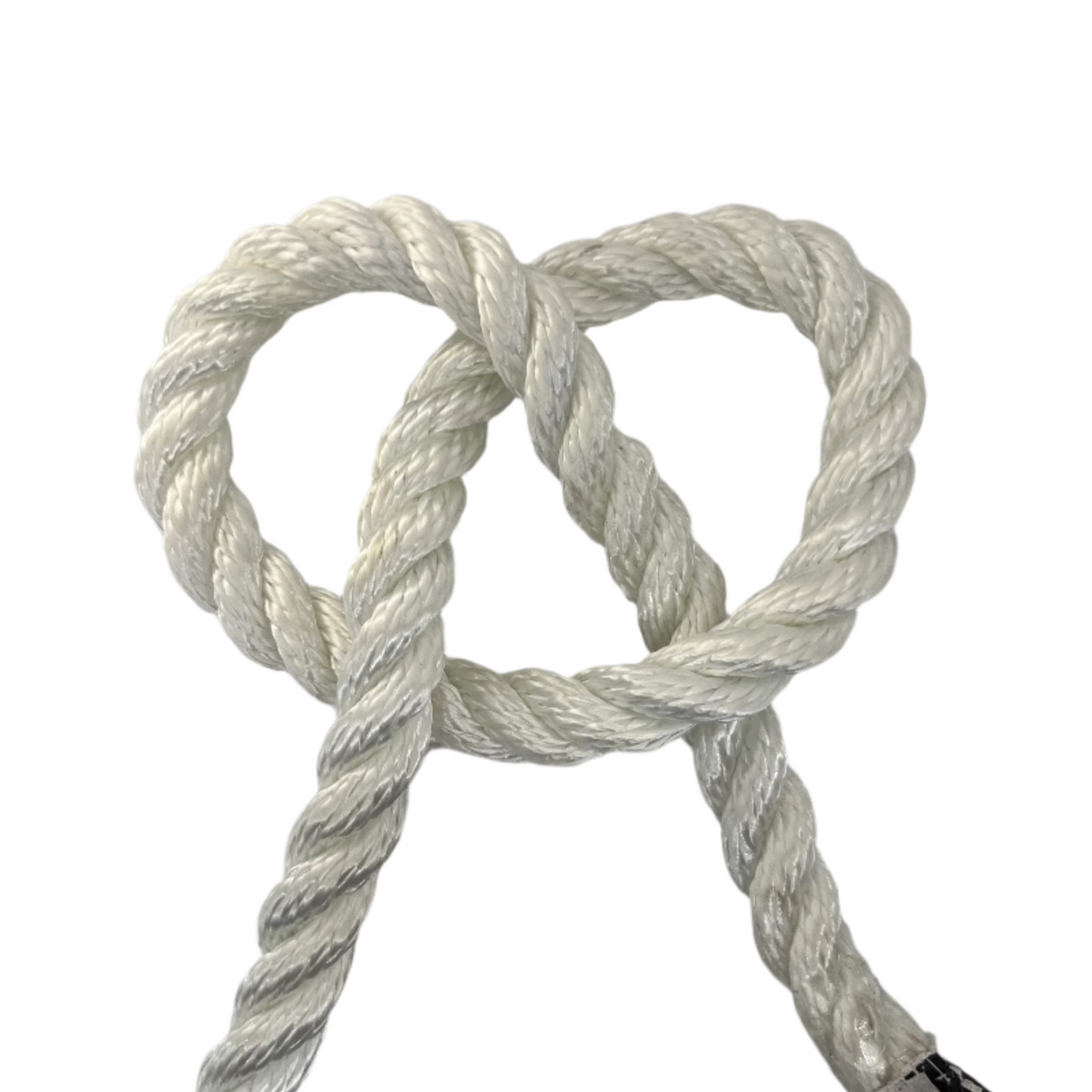 3-Strand Polyester Rope - White