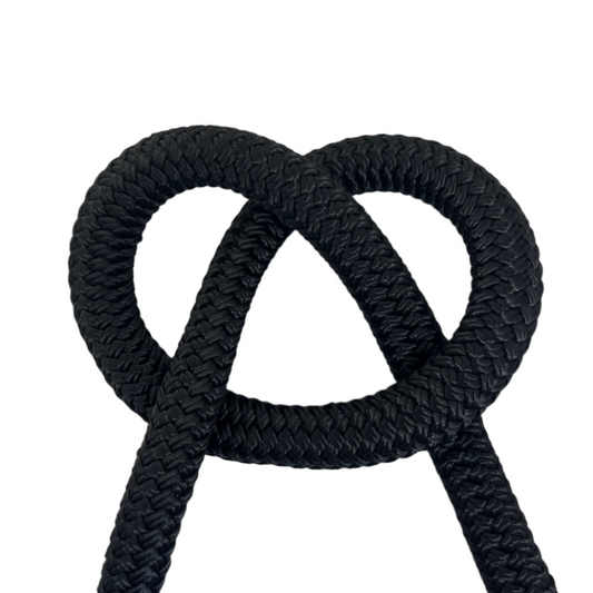 Polyester Yachting Double Braid 16mm - Black