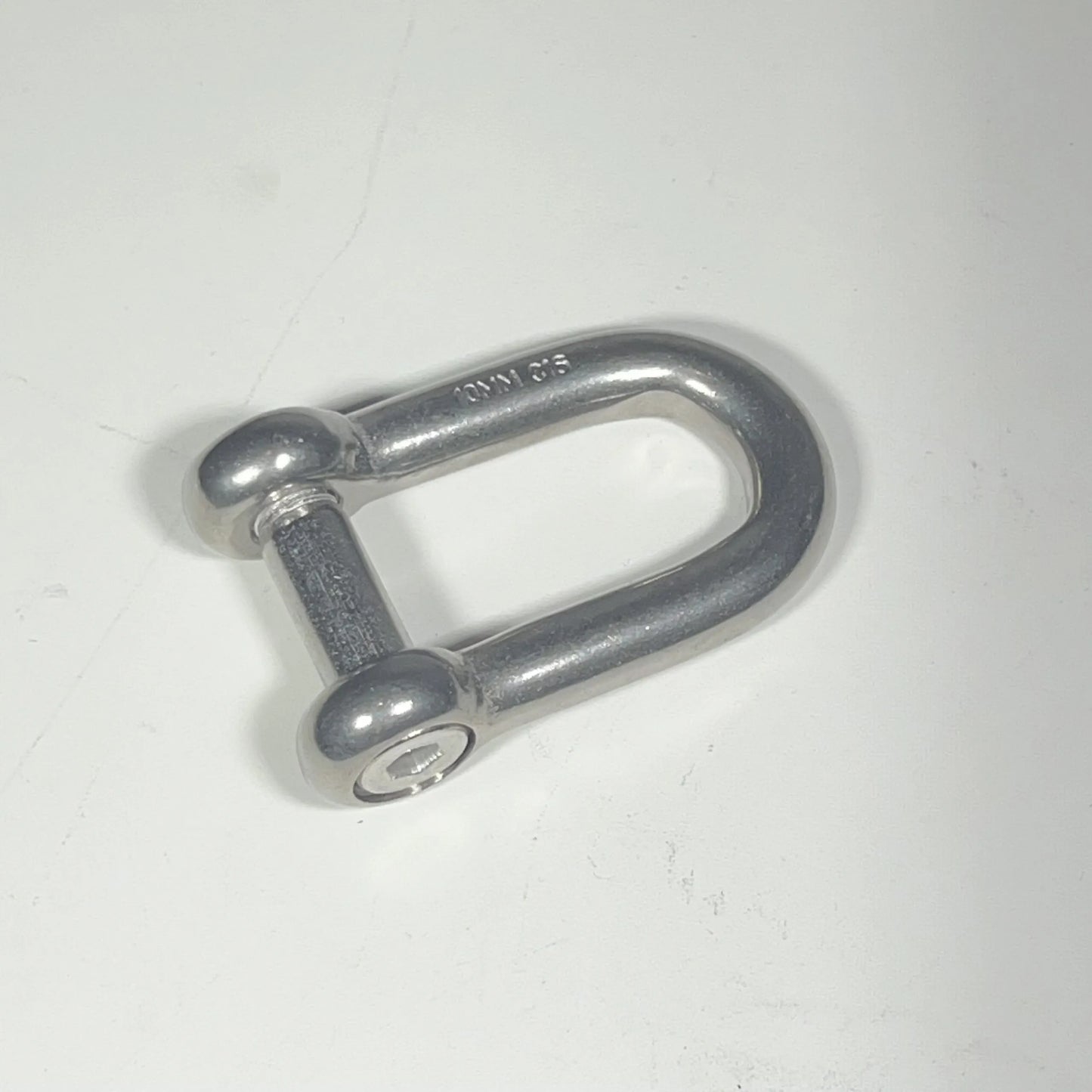8mm 316 Stainless Steel Countersunk Pin Dee Shackle