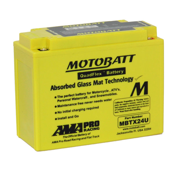 Motobatt MBTX24U Battery 12V