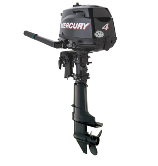 Mercury 4hp 4-Stroke Long Shaft (MLH) 20" Outboard