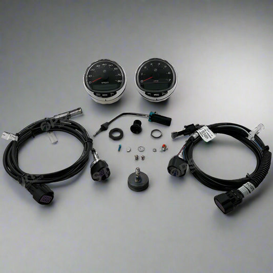 Mercury SmartCraft SC1000 Tachometer/Speedometer Kit with a 7K RPM - Black