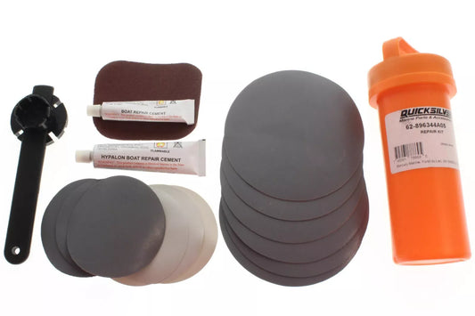 Inflatable Boat Repair Kit Hypalon Includes Patches and Glue