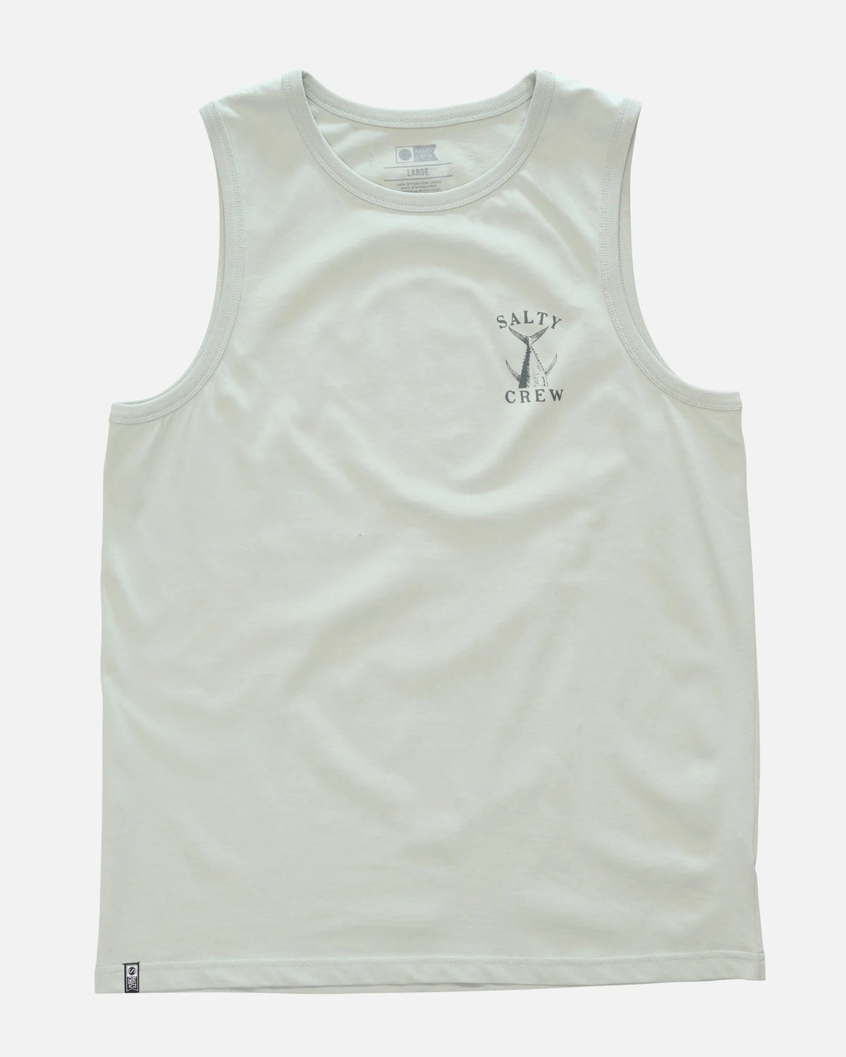 Salty Crew Vintage Tail Regular Tank - Aqua Grey