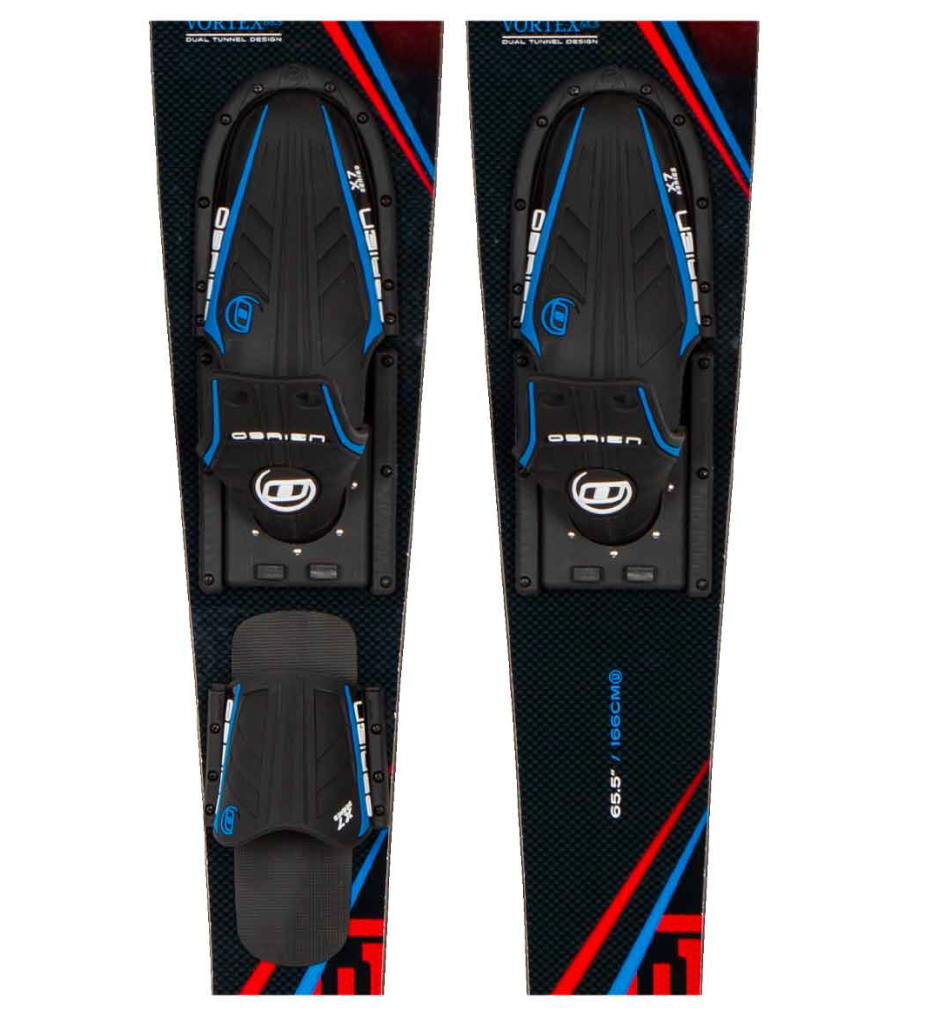 O’Brien Vortex 65.5 Water Skis - Combo wide design