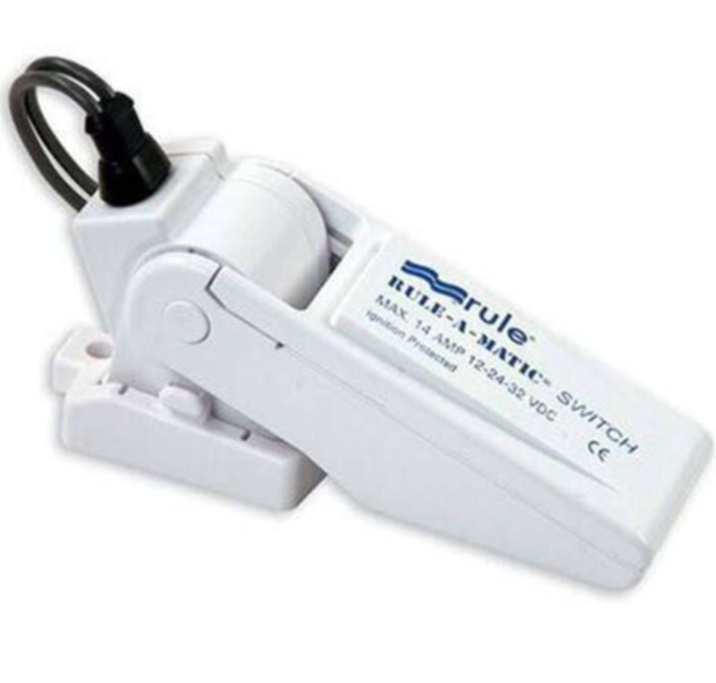 Rule-A-Matic Plus Float Switch 20A - Caged