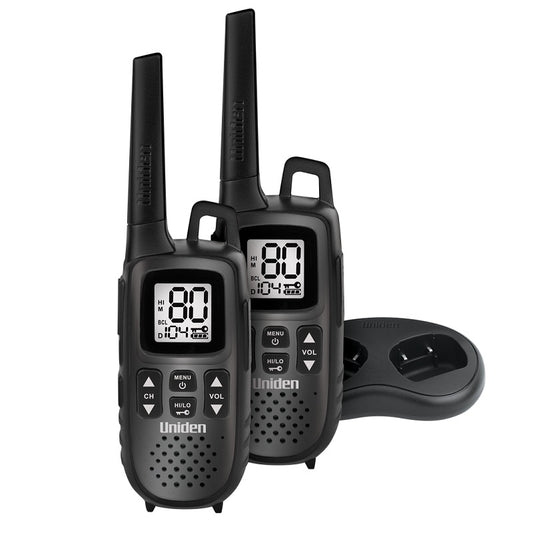 Uniden UH615-2 80 Channel UHF Handheld Walkie Talkie - Twin Pack