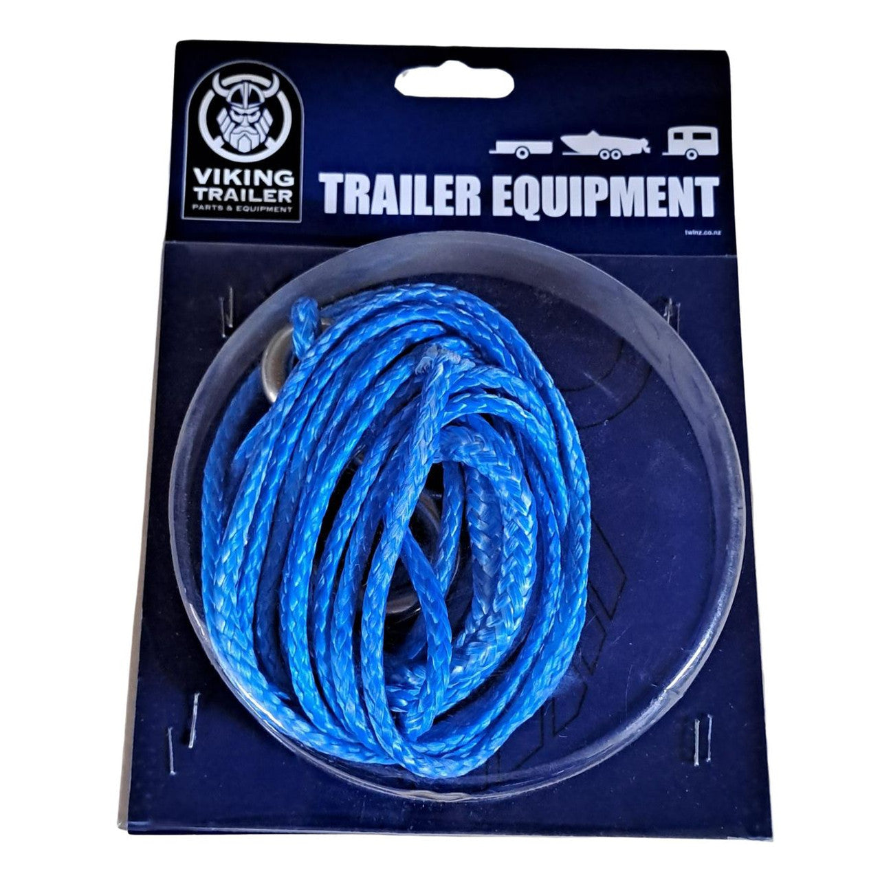 Winch Rope 7mm x 5M 450kg with Hook
