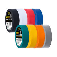 Premium PVC Electrical Tape 18mm x 20m - Red or Black
