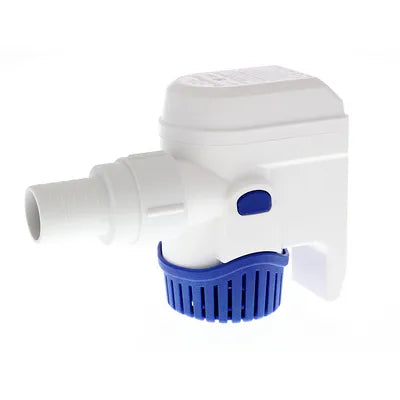 Rule-Mate RM800B 800GPH Automatic Submersible Bilge Pump 12V, 19mm Discharge Outlet
