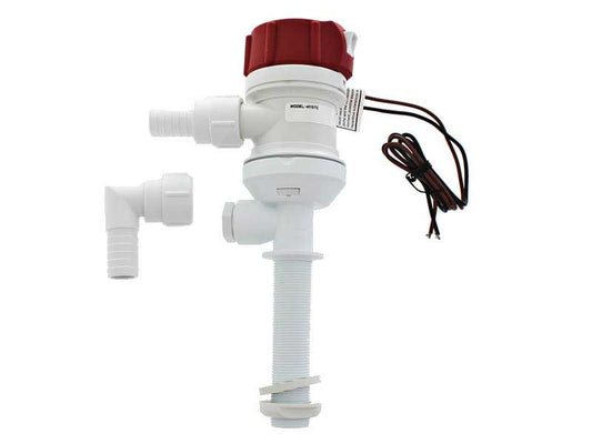 Rule 800 Straight Thru-Hull Livewell Pump 12V
