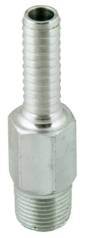 Moeller 033443-10 3/8'' Barbed Hose Tail Aluminum Adaptor to 3/8'' NPT Male